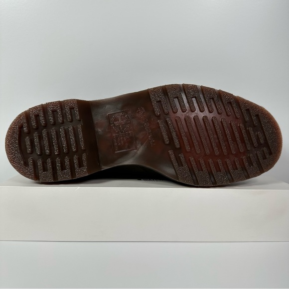 DOC SMITHS REPELLO CALF SUEDE DRESS SHOES MENS SIZE 9 OLIVE GREEN 4 EYE 1461 NEW - Picture 4 of 10